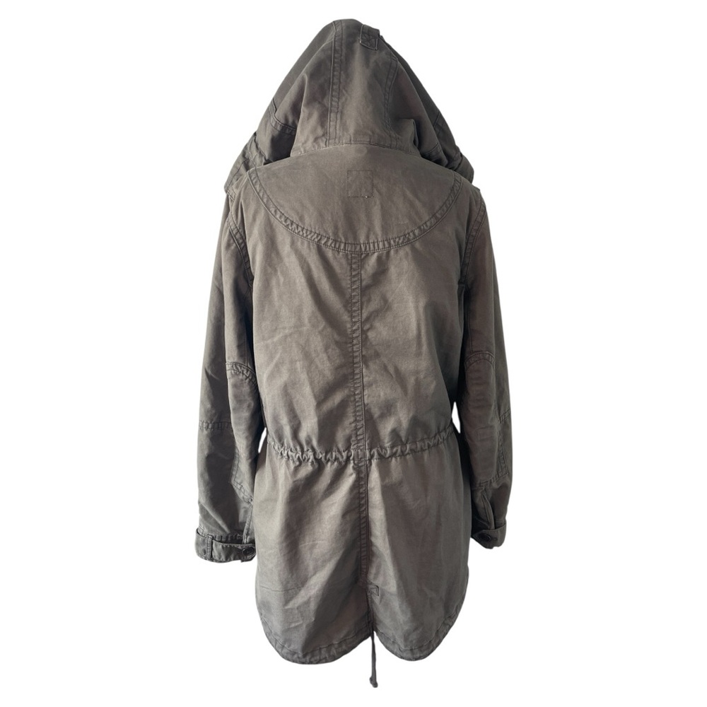GAP Green Utility Jacket with Durable Cotton and Semi-Fitted Design - Picture 3 of 12